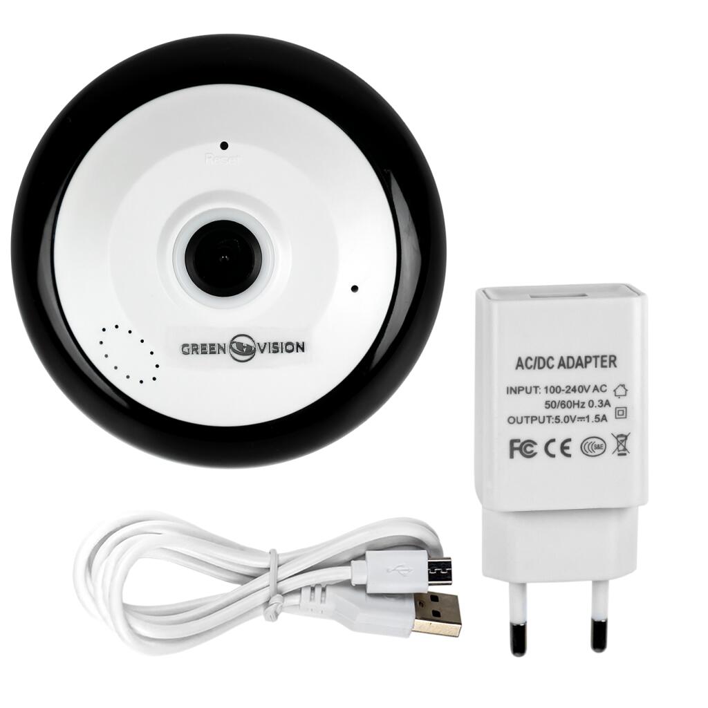 Бездротова купольна камера GV-090-GM-DIG20-10 360 - Зображення 4