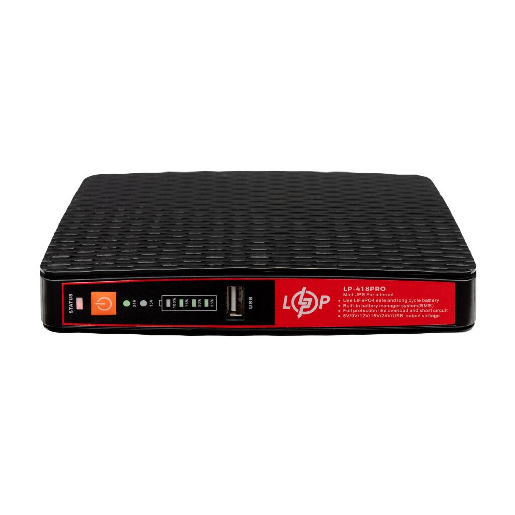 ДБЖ (джерело безперебійного живлення) для роутерів/комутаторів LP-418PRO - Зображення 4