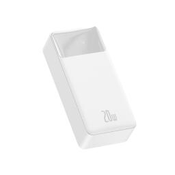 Внешний аккумулятор Baseus Bipow Digital Display QC 20W 30000mAh Белый PPDML-N02