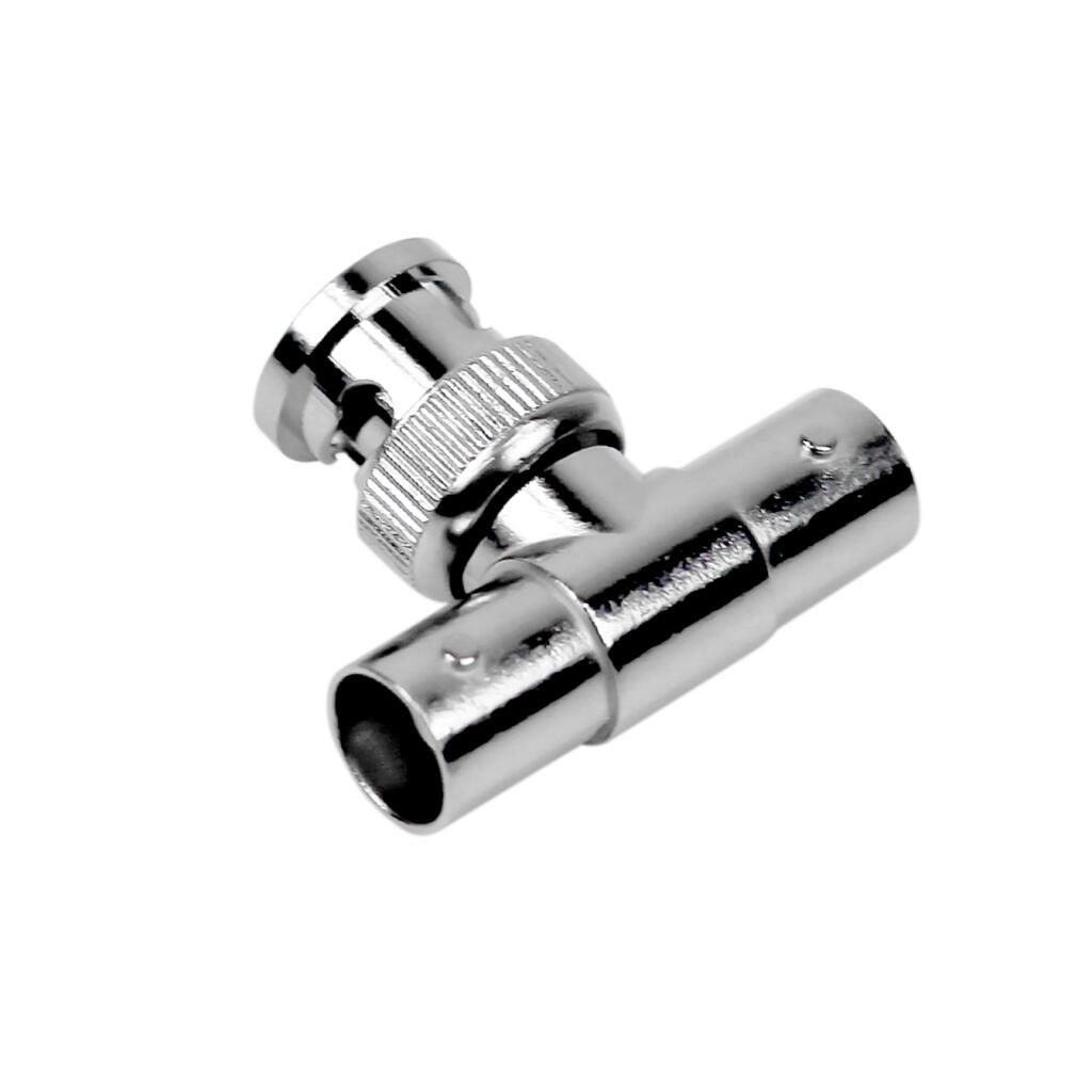 Переходник GV BNC/M-BNC/2F male to female T-type 50 шт - Изображение 3