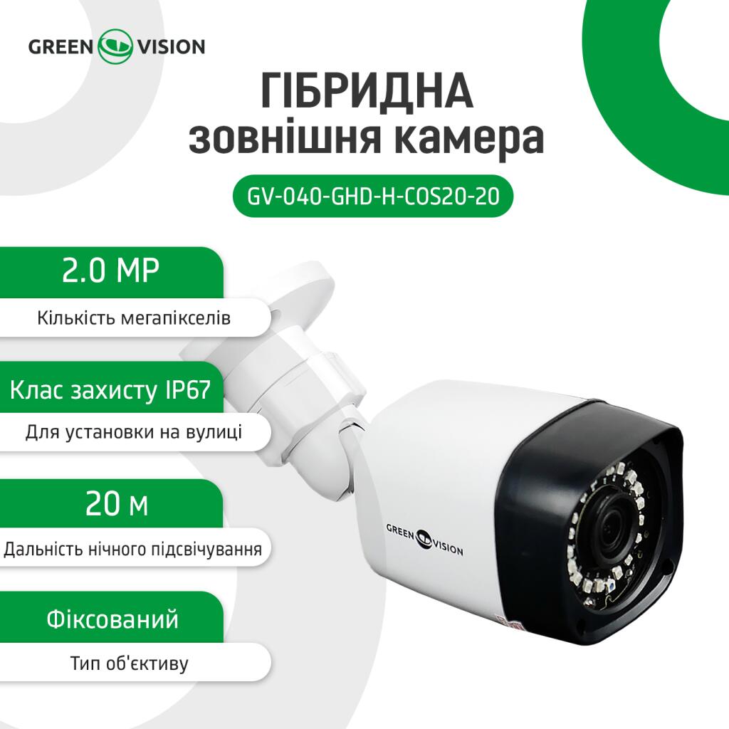 Гибридная наружная камера GV-040-GHD-H-COS20-20 1080Р - Изображение 19