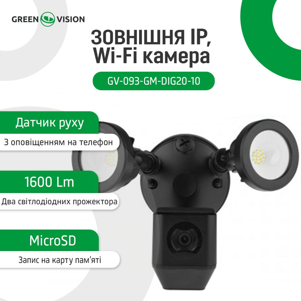 Зовнішня IP, Wi-Fi камера GV-093-GM-DIG20-10 - Зображення 33
