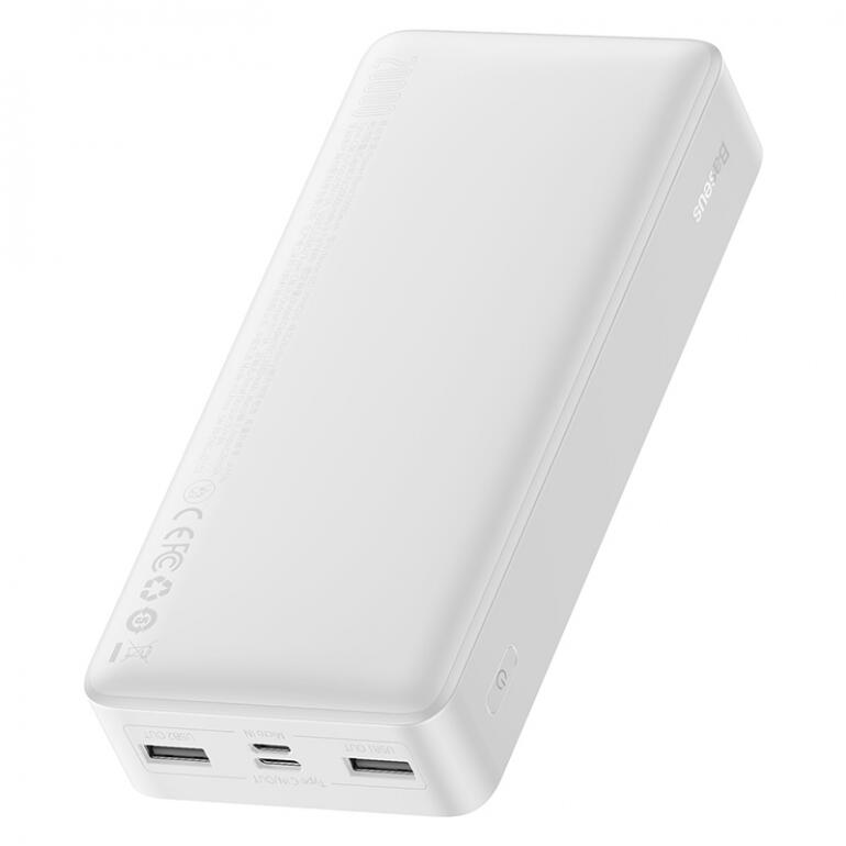 Внешний Aккумулятор Baseus Bipow Digital 15W 20000mAh Белый (PPDML-J02) - Изображение 2