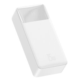 Внешний аккумулятор Baseus Bipow Digital Display 30000mAh 15W Белый (PPDML-K02)