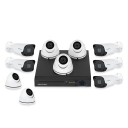 Комплект видеонаблюдения уличный на 10 камер GV-K-W65/10 2MP (Lite)