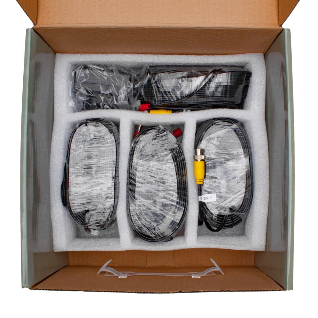 Вуличний комплект відеоспостереження на 4 камери циліндричні 720Р GV-K-G02/04 - Зображення 5