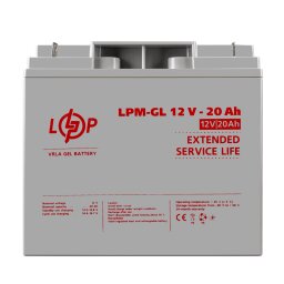 Аккумулятор гелевый LPM-GL 12V - 20 Ah 