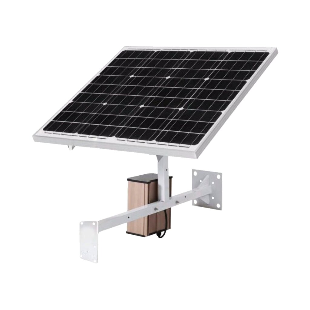 Солнечная панель для видеонаблюдения с аккумулятором GreenVision GV-001-80W-30Ah - Изображение 1