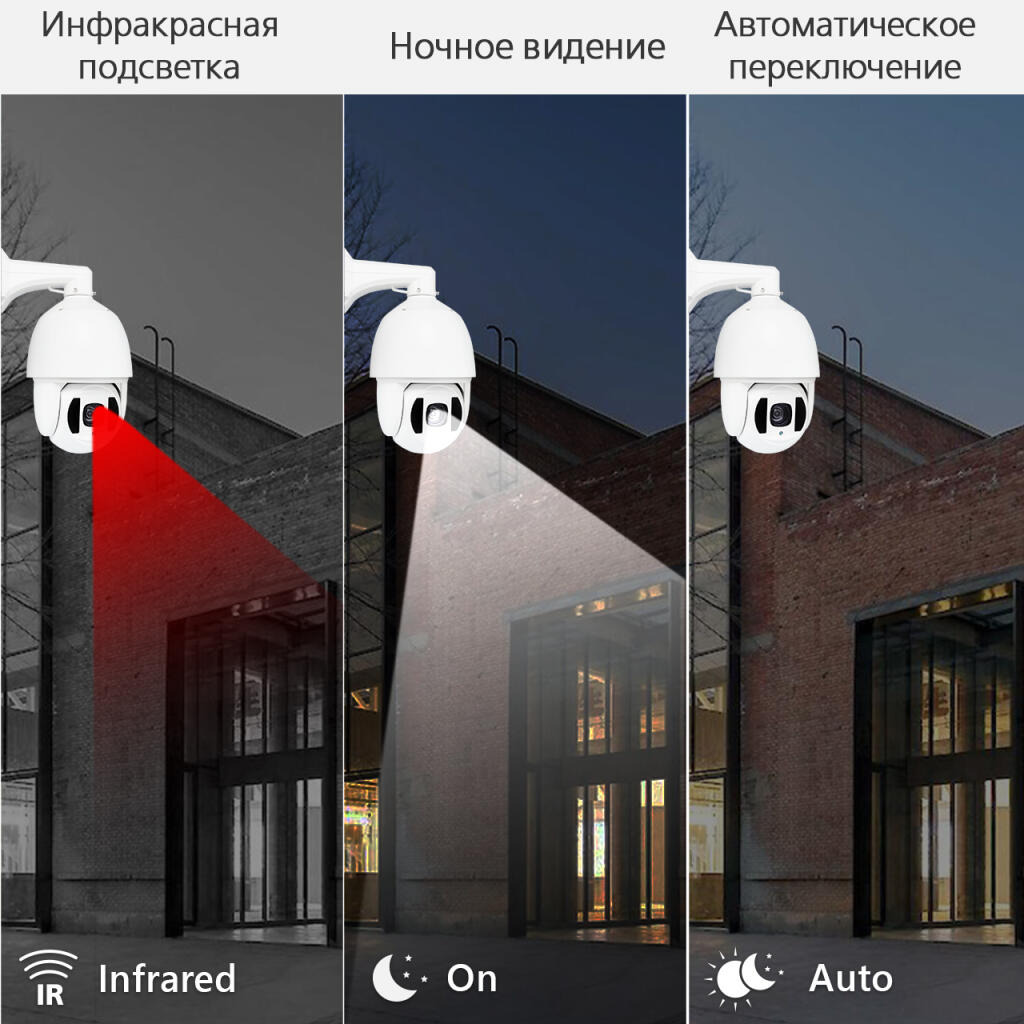 Камера відеоспостереження вулична IP PTZ 1080P GV-082-IP-H-DOS20V-200 - Зображення 12