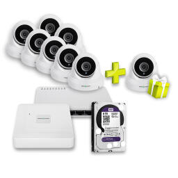 Комплект видеонаблюдения GV-IP-K-W95/7+1 5MP