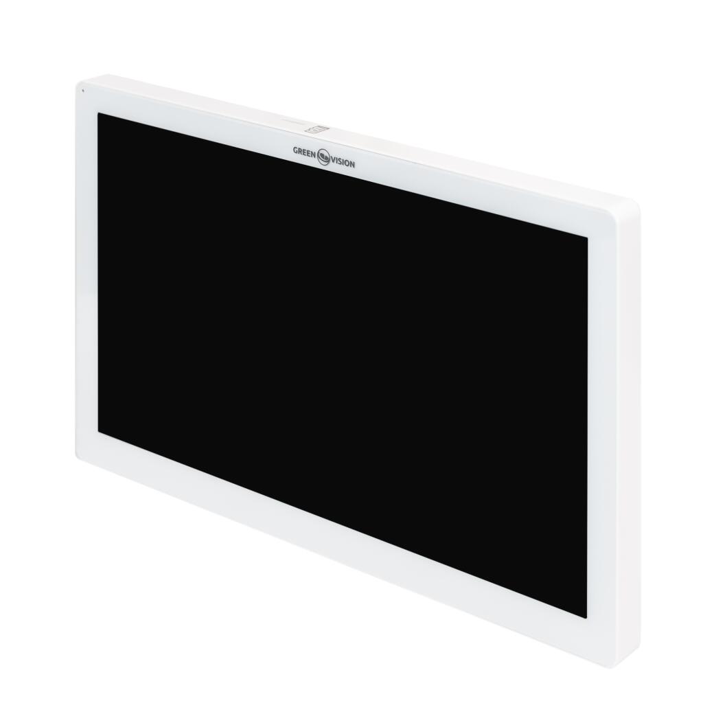 Кольоровий Wi-Fi AHD відеодомофон GreenVision GV-061-AHD-M-VD10SD White - Зображення 2