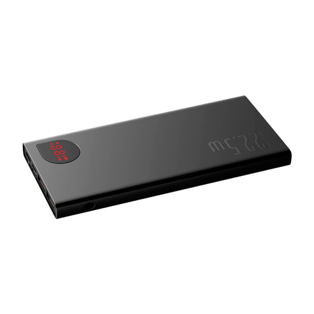 Внешний аккумулятор Baseus Adaman Metal Digital Display QC 22.5W 10000mAh Черный PPAD000001 - Изображение 2