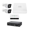 Автономний комплект відеоспостереження на 2 IP камери 4MP з ДБЖ GV-IP-K-W92/2 