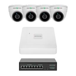 Комплект видеонаблюдения на 4 камеры GV-IP-K-W98/4 4MP