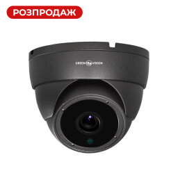 Камера відеоспостереження вулична IP POE 5MP GV-158-IP-M-DOS50-30H Dark Grey (Ultra)