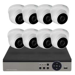 Комплект видеонаблюдения для внутренней установки на 8 камер 5МР GV-K-L54/08