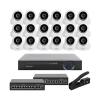 Комплект відеоспостереження на 18 камер GV-IP-K-W85/18 5MP - Зображення 1