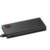 Зовнішній акумулятор Baseus Adaman Metal Digital Display QC 22.5W 20000mAh Чорний PPAD000101 - Зображення 2