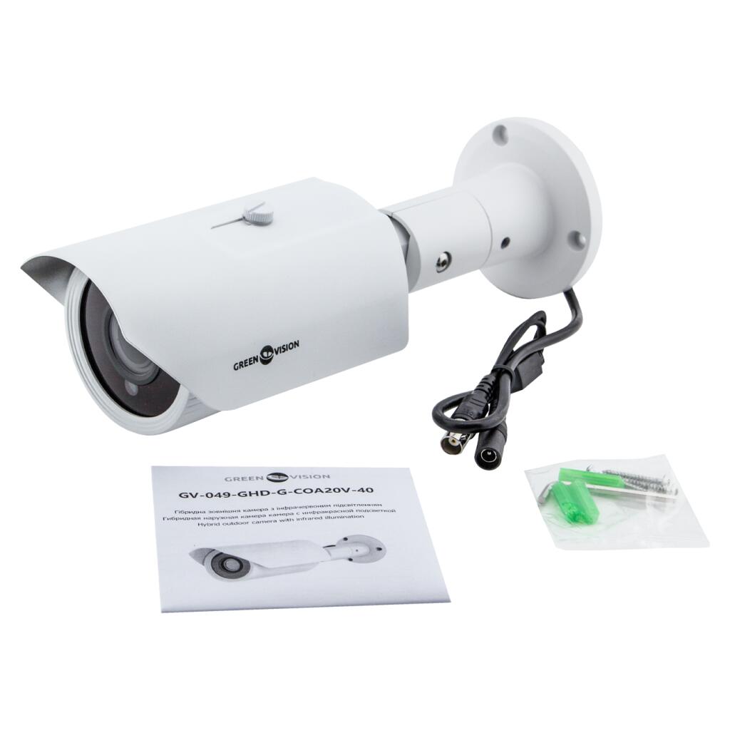Гібридна зовнішня камера GV-049-GHD-G-COA20V-40 1080Р - Зображення 6