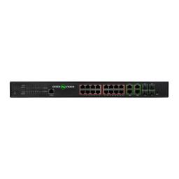 Коммутатор сетевой POE GV-020-AI-16G+4G+4SFP