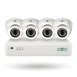 Комплект видеонаблюдения для внутренней установки на 4 камеры 720Р GV-K-G01/04