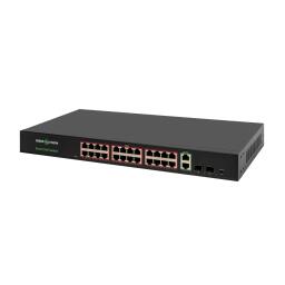 Комутатор мережевий POE GV-023-D-24G+2PG+2SFP