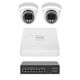 Комплект відеоспостереження на 2 камери GV-IP-K-W100/2 6MP