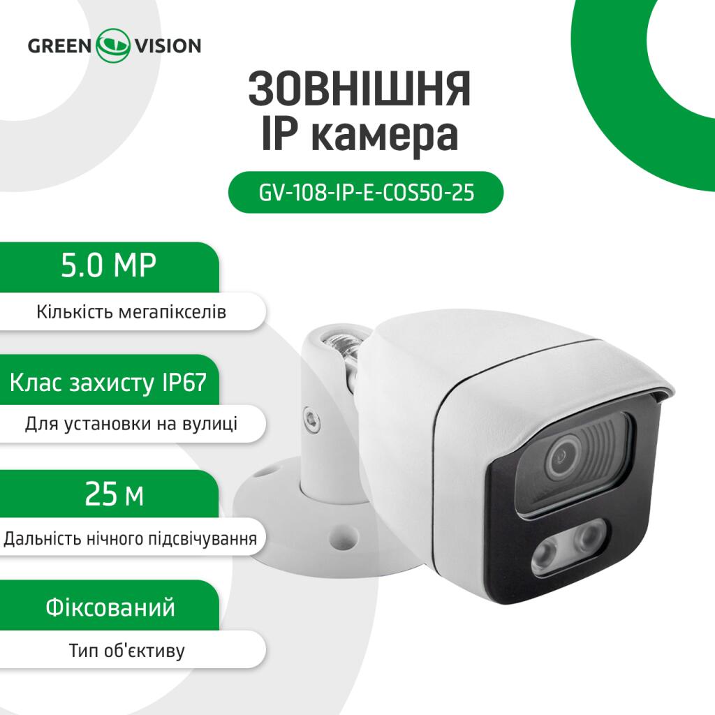 Камера видеонаблюдения уличная IP POE 5MP GV-108-IP-E-СOS50-25 - Изображение 12