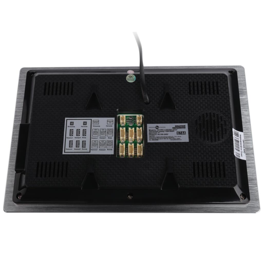 Кольоровий AHD відеодомофон GV-054-AHD-J-VD7SD silver - Зображення 5