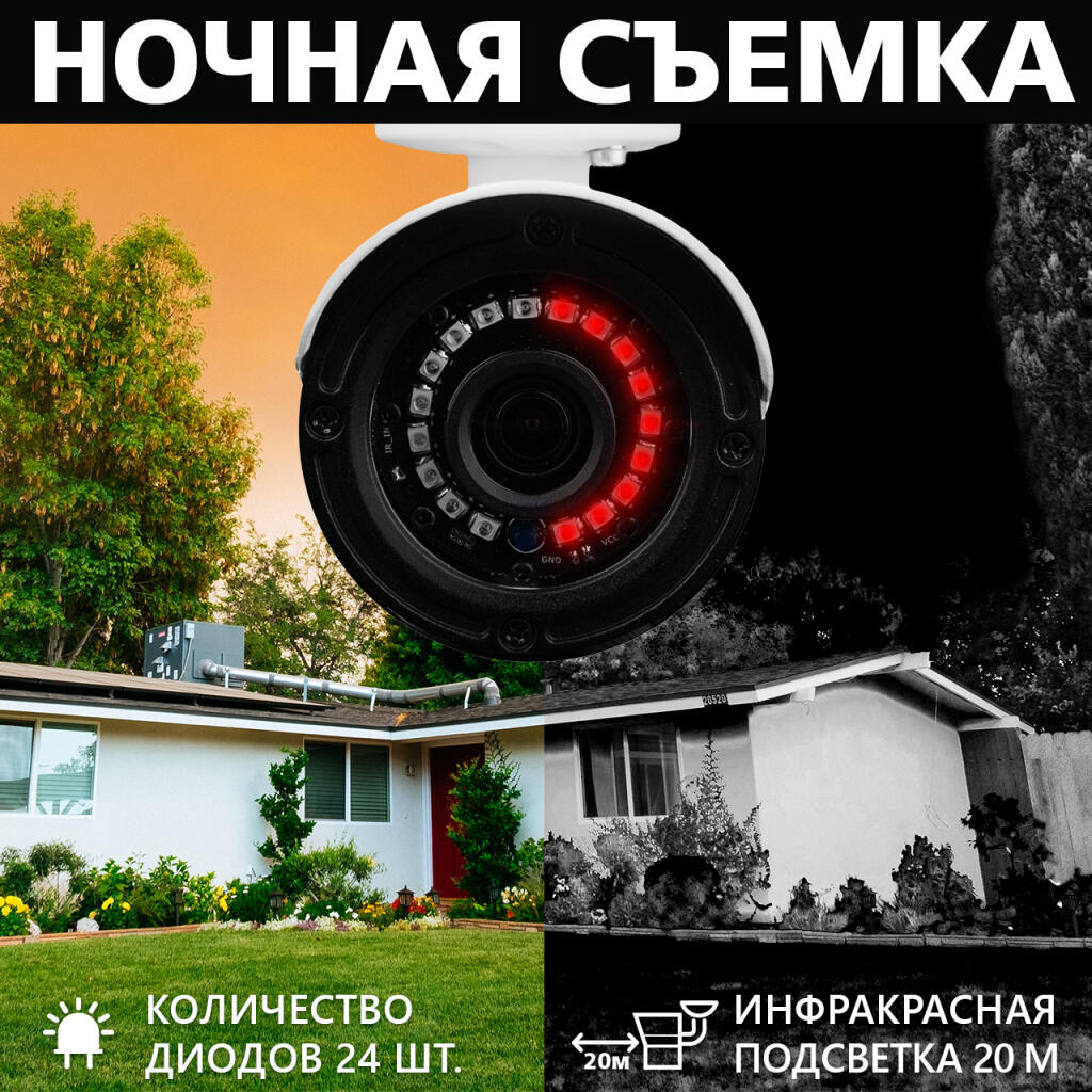 Гибридная наружная камера GV-084-GHD-H-СOF40-20 1080Р - Изображение 15