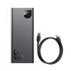 Зовнішній акумулятор Baseus Adaman Metal Digital Display QC 65W 20000mAh Чорний PPIMDA-D01 - Зображення 6