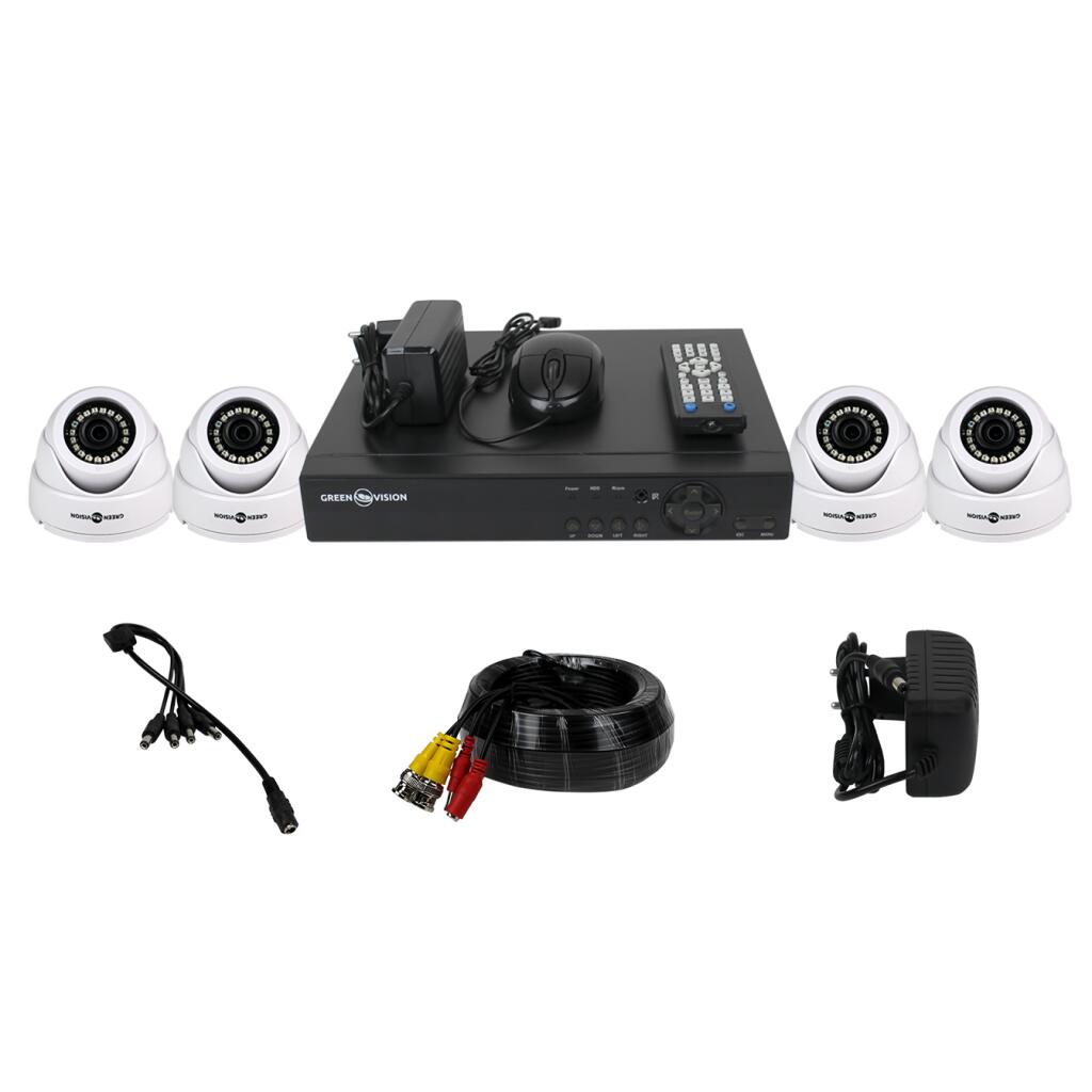Комплект відеоспостереження для внутрішньої установки на 4 камери 1080Р GV-K-L41/04 - Зображення 7