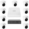 Комплект видеонаблюдения на 9 камер GV-IP-K-W77/09 5MP - Изображение 1