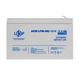Аккумулятор мультигелевый LPM-MG 12V - 7.2 Ah