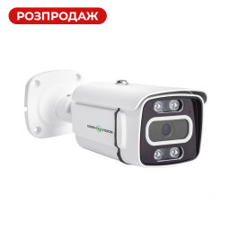 Камера відеоспостереження вулична IP POE 5MP(LED підсвічування) GV-155-IP-СOS50-20DH (Ultra)