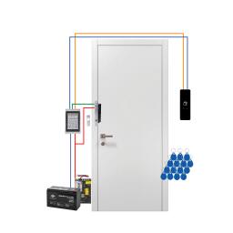 Автономный комплект СКУД с электроригельным замком и сенсорной кнопкой выхода GV-508