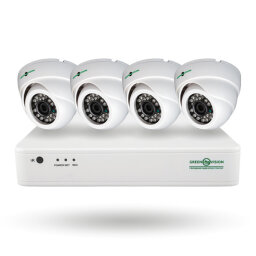 Комплект видеонаблюдения для внутренней установки на 4 камеры 1080P GV-K-S12/04