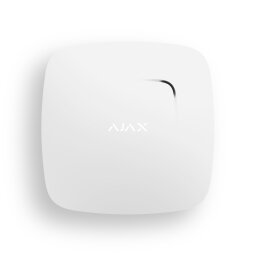 Бездротовий датчик диму з сенсором температури AJAX FireProtect (white)