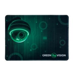 Коврик для мыши малый GreenVision с камерой (350×250×3 мм)