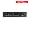 Комутатор мережевий POE GV-008-D-08+2PG