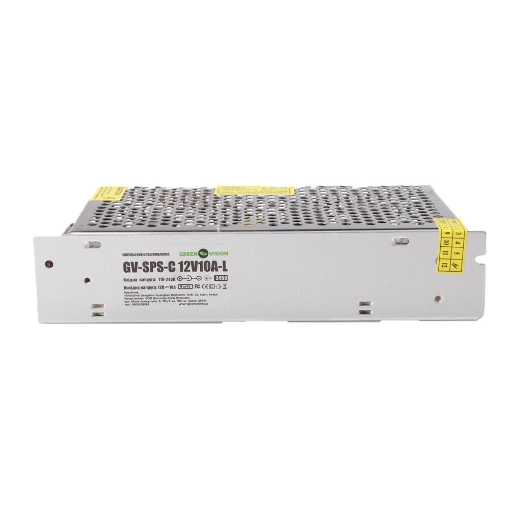 Импульсный блок питания GV-SPS-C 12V10A-L (120W) - Изображение 3
