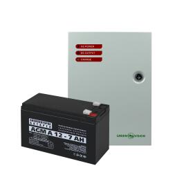 Блок бесперебойного питания с АКБ GV-002-UPS-A-1201-5A-7Ah