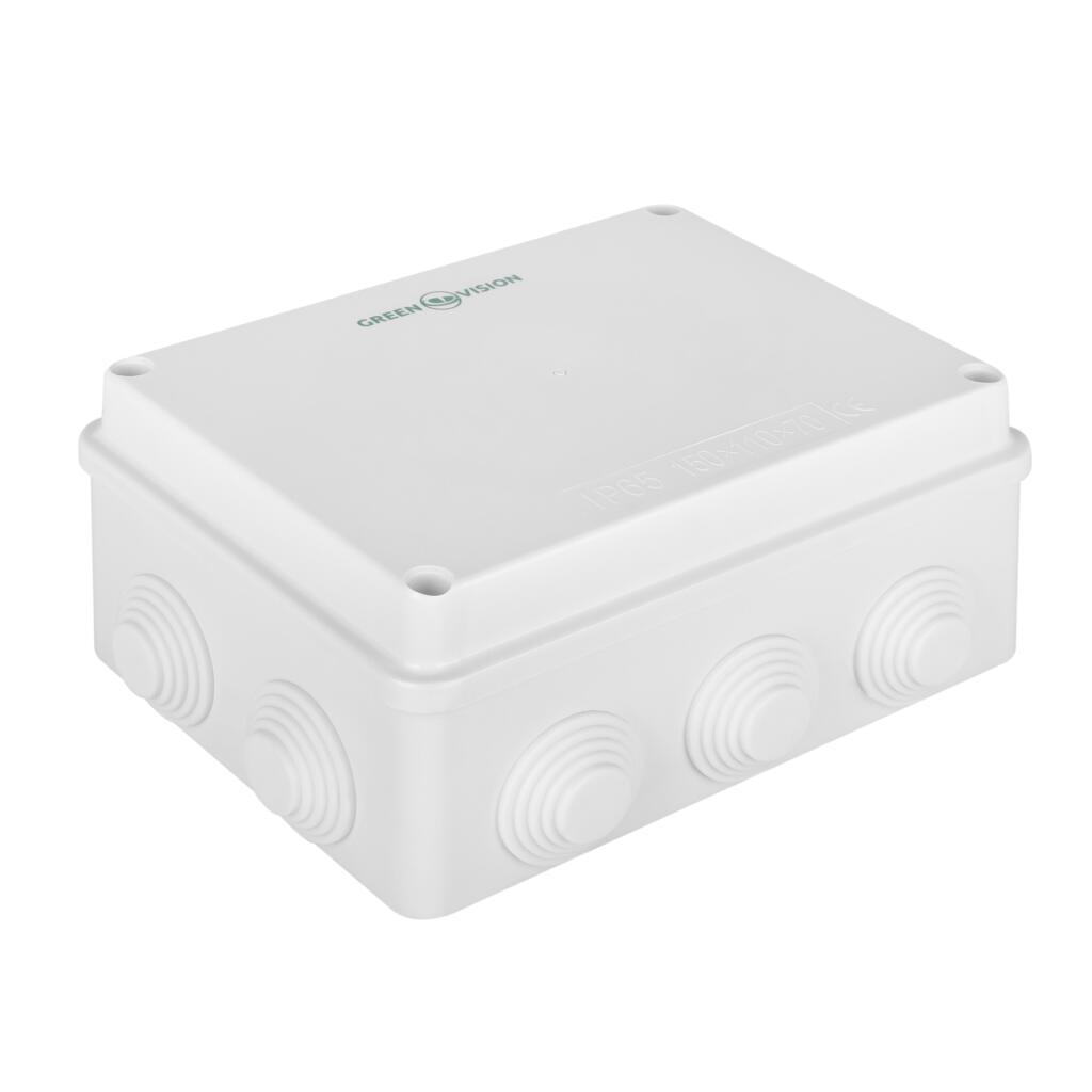 Коробка распределительная наружная с резинками 150х110х70 IP65 - Изображение 2