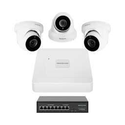 Комплект видеонаблюдения на 3 камеры GV-IP-K-W81/03 5MP 