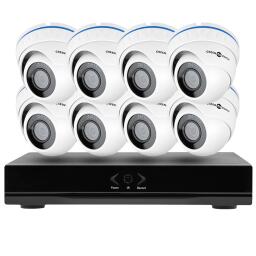 Уличный комплект видеонаблюдения на 8 купольных камер 1080N GV-K-L46/08