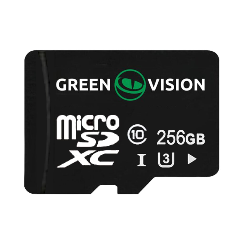 Карта памяти GreenVision microSDXC 256GB Class10 (без адаптера) - Изображение 1
