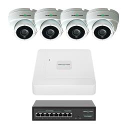 Комплект видеонаблюдения на 4 камеры GV-IP-K-W99/4 4MP