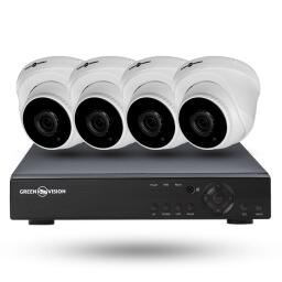 Комплект видеонаблюдения для внутренней установки на 4 камеры 5МР GV-K-L43/04