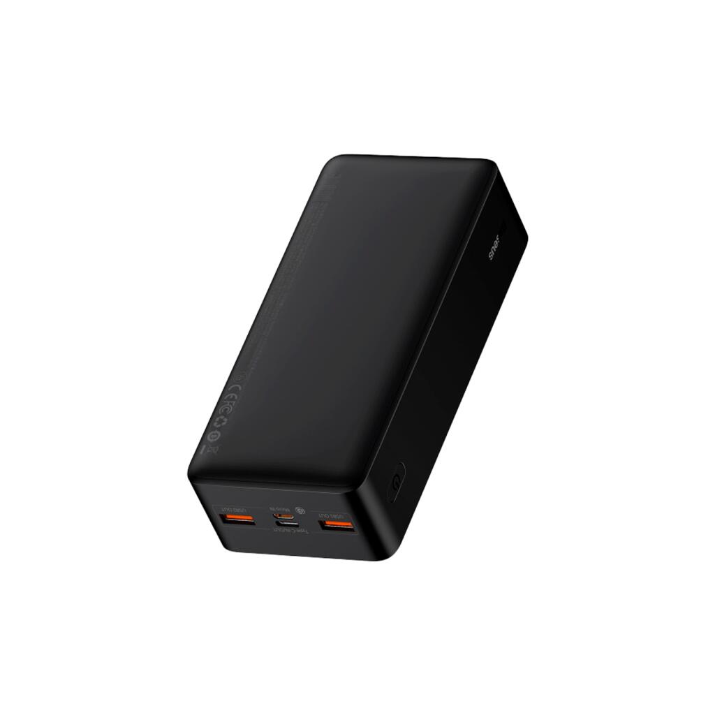 Внешний аккумулятор Baseus Bipow Digital Display QC 20W 30000mAh Черный PPDML-N01 - Изображение 3