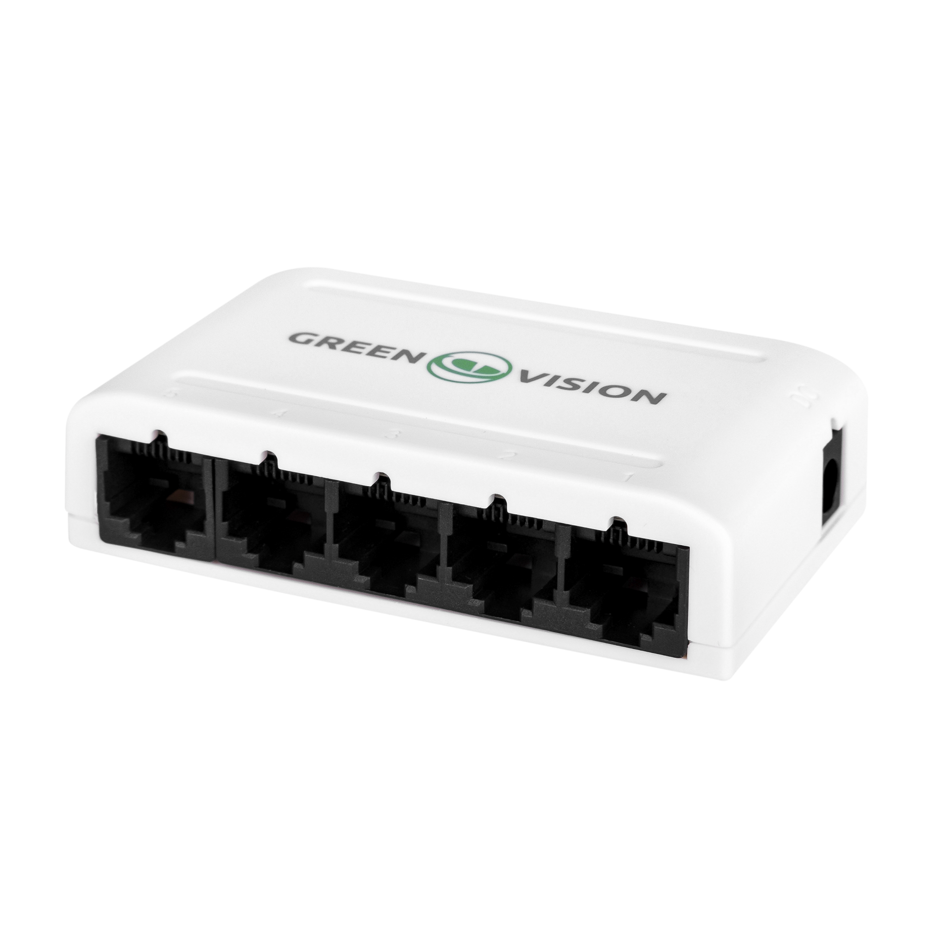 Коммутатор сетевой 5 портов ☼ GreenVision ☼ купить в Украине.